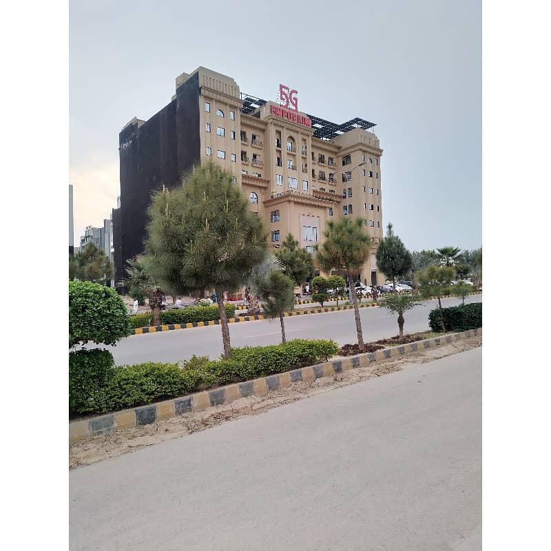 10 Marla Corner Residential Plot Available. For Sale in Top City 1 Block D Islamabad. Hafeez Jalandari Road. 41