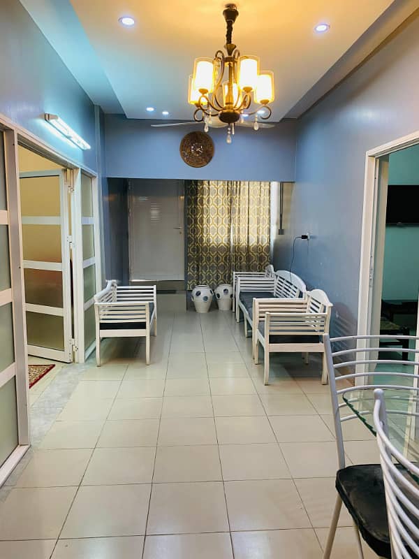 3 Bed DD Flat For Sale Hina Garden, Gulishtan e Jauhar Block 19 Near Near Saima Mall 6