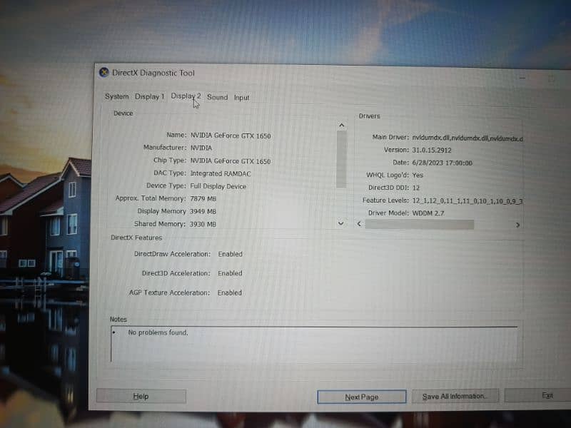 HP VICTUS 15 GAMING LAPTOP I5-12 WITH GTX 1650 5