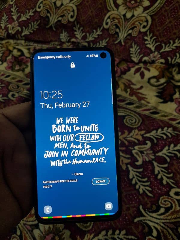 non pta Samsung s10e 6gb 128gb 2