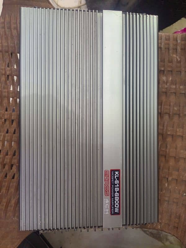 Kuerl car amplifier 4 channel 6800 watt 0