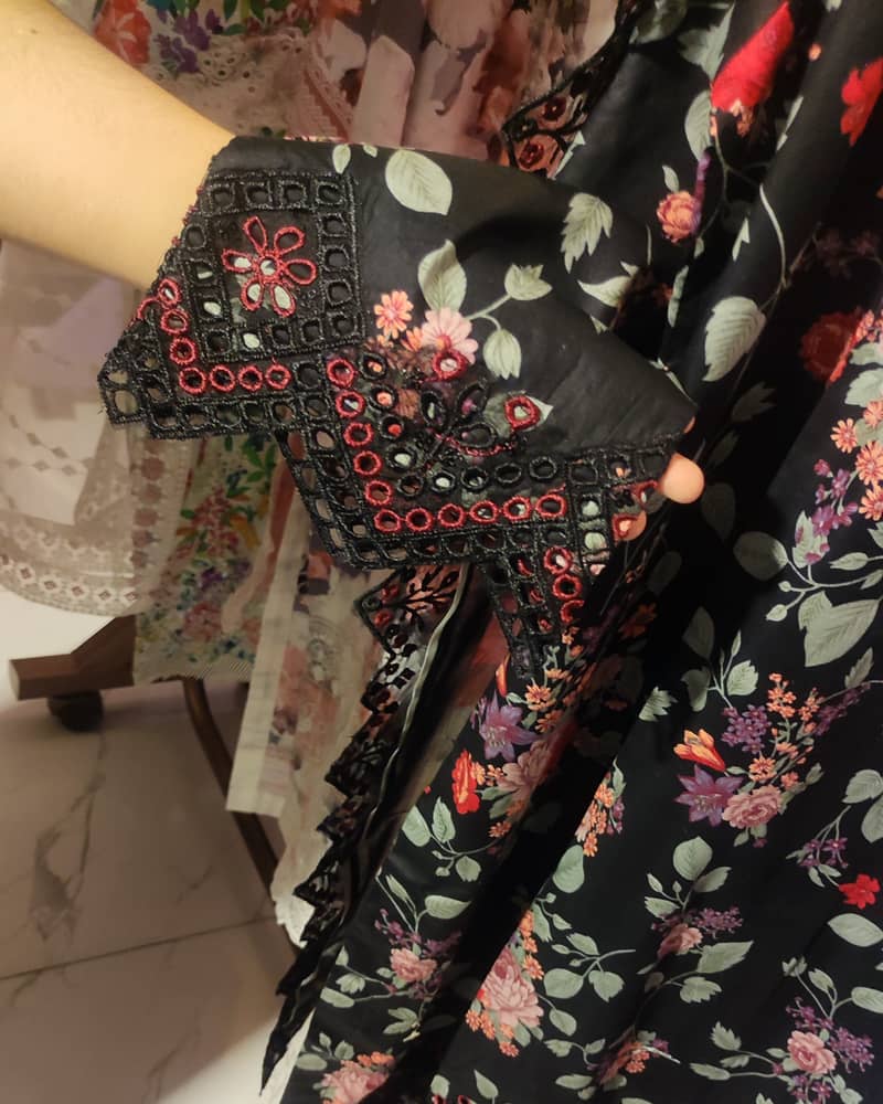 Afrozeh replica 3pc stitched dress - wholesasle and retail 3