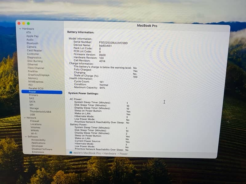 16 inch MacBook M1 Pro 2021 16/512 94%BH 3