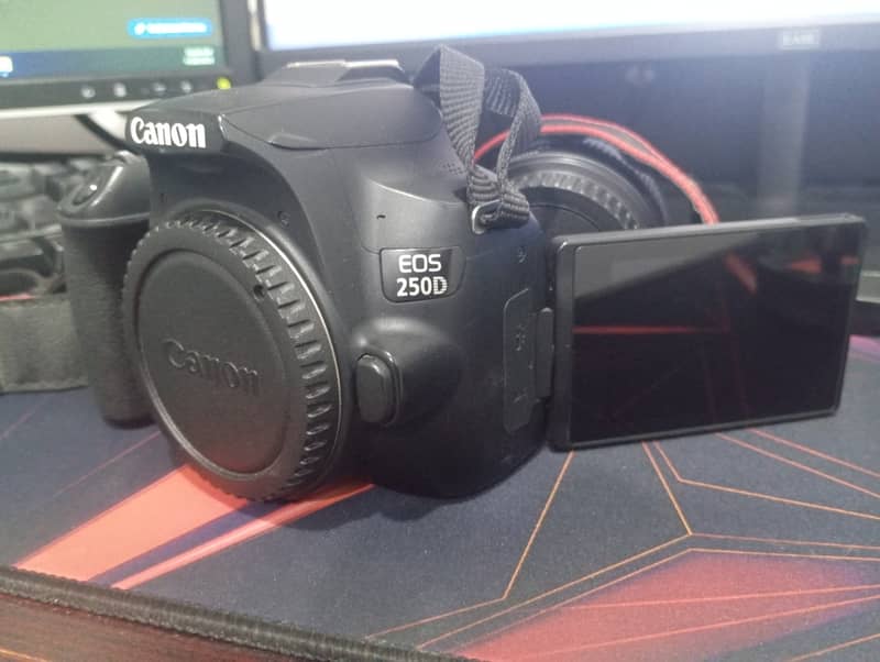 CANON 250D DSLR With Box & Complete Equipement 6