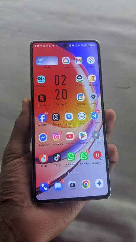 infinix not 40 8+8 ram 256 gb storage contact numb 03061053799 1