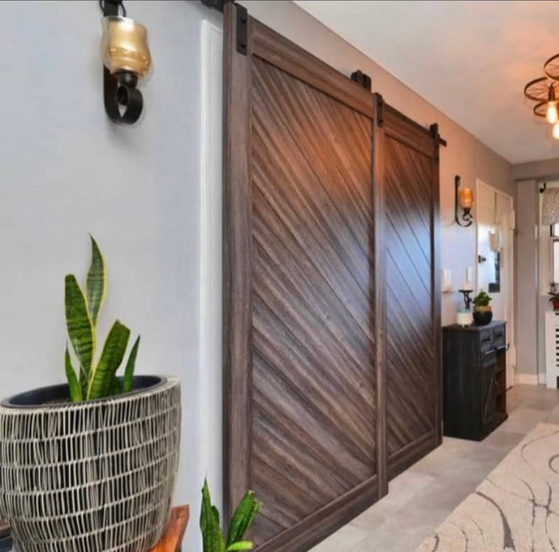 Barn door channel / Barn Door Fitting / sliding door fitting 6