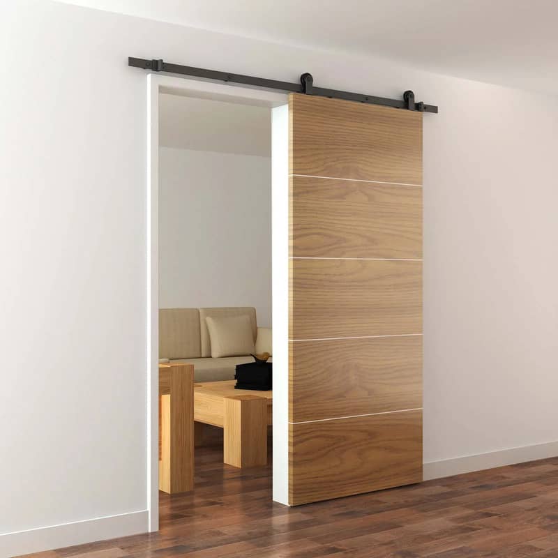 Barn door channel / Barn Door Fitting / sliding door fitting 8