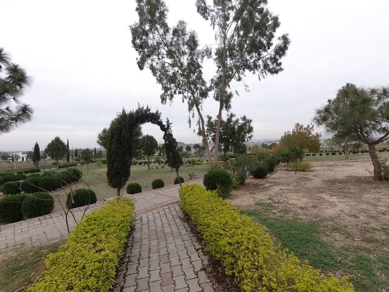 E-18 Gulshan-E-Sehat Islamabad Corner Commercial Plot On 100 Feet Road 8