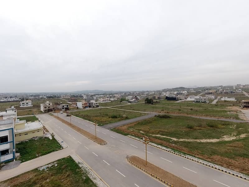 E-18 Gulshan-E-Sehat Islamabad Corner Commercial Plot On 100 Feet Road 13