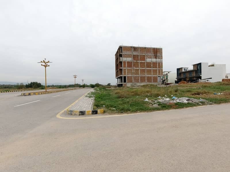 E-18 Gulshan-E-Sehat Islamabad Corner Commercial Plot On 100 Feet Road 19