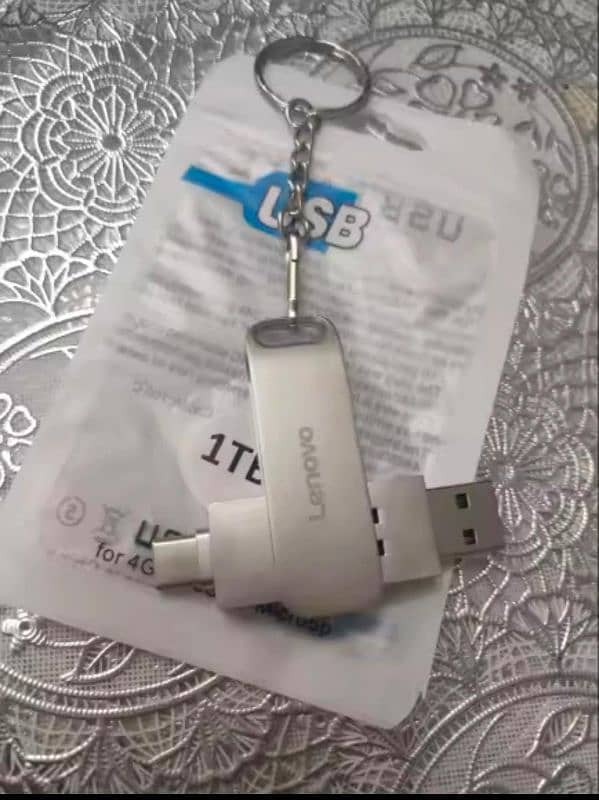 2 TB Lenovo USB 3.0 For Sale 3 in one 0