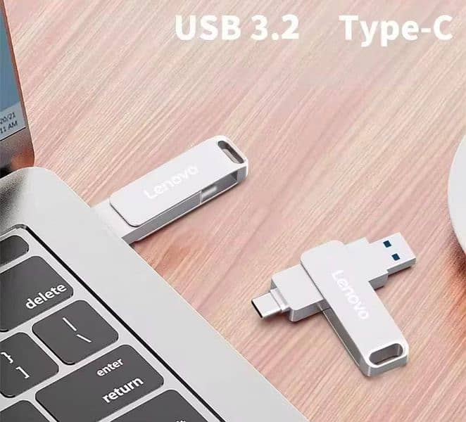 2 TB Lenovo USB 3.0 For Sale 3 in one 1
