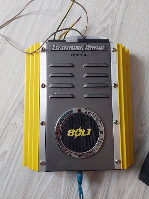 Lighting Audio 4 Channel Stereo car Amplifier 0