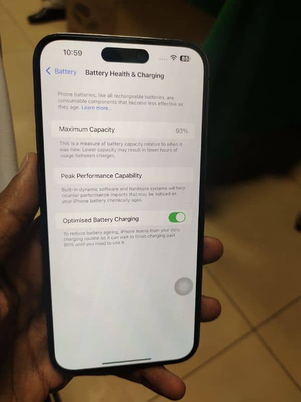 iphone 14 Pro Max 256 PTA approved 93% 6