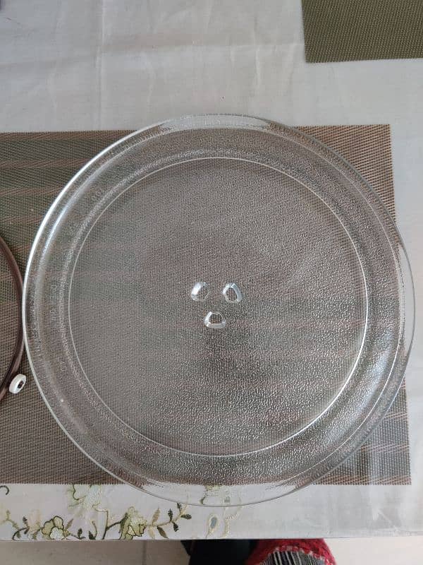 Microwave oven Glass turntable with ring 0