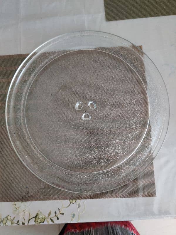 Microwave oven Glass turntable with ring 2