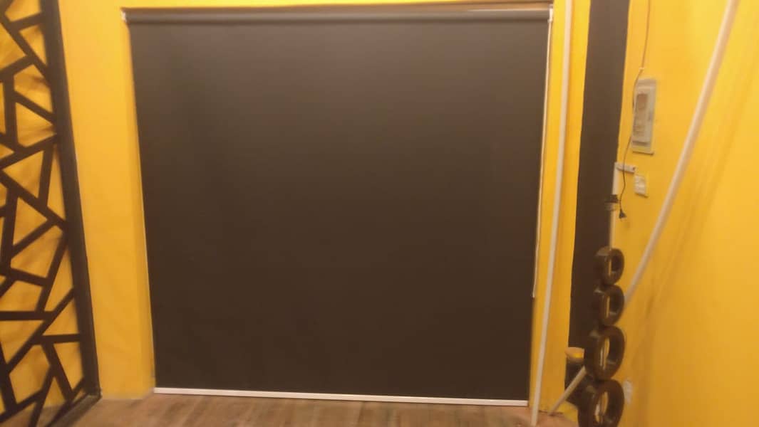Roller Blinds Sun heat block window blinds Pvc floor zebra blinds 4