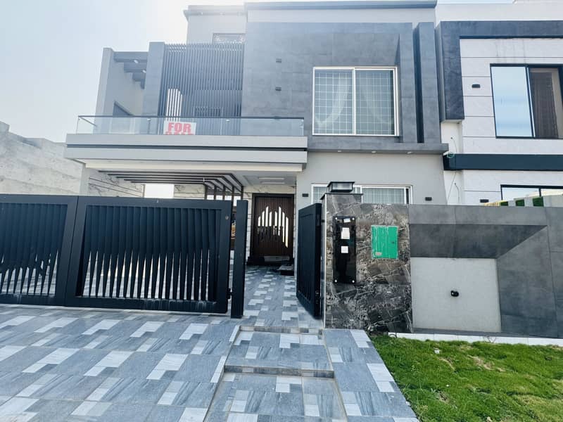 10 Marla Ultra Advance Modern Smart Features Designer Brand New House Available For Sale Meeting With Direct Owner 13