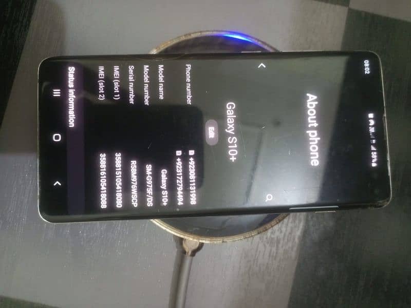 samsung s10 plus 8/128 dual sim pta approved 5