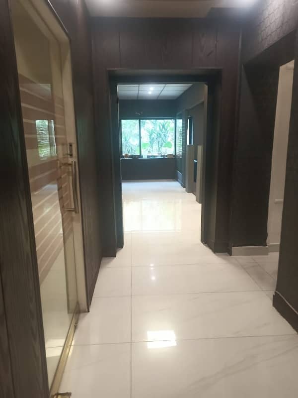 GARDEN TOWN 3.45 KANAL HOUSE FOR RENT 18000 COVERED AREA. 7