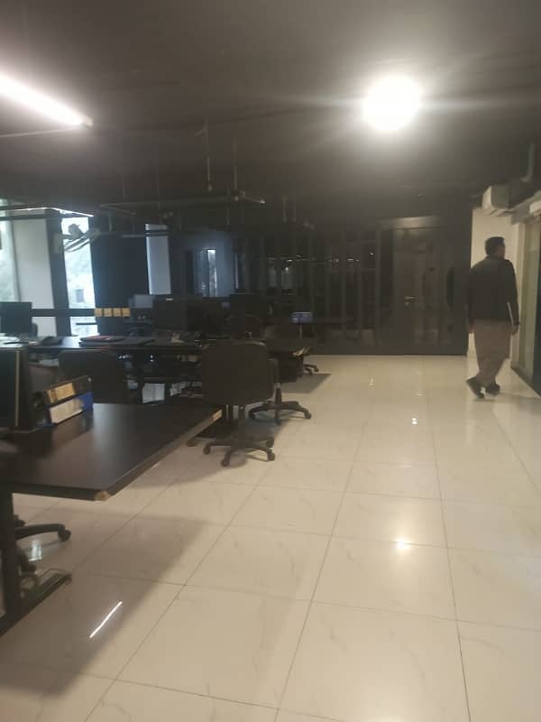 GARDEN TOWN 3.45 KANAL HOUSE FOR RENT 18000 COVERED AREA. 10