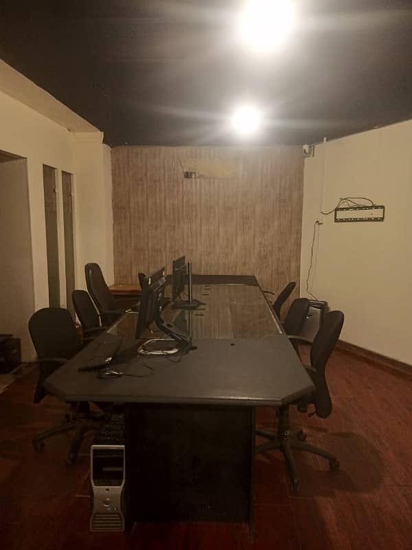 GARDEN TOWN 3.45 KANAL HOUSE FOR RENT 18000 COVERED AREA. 12