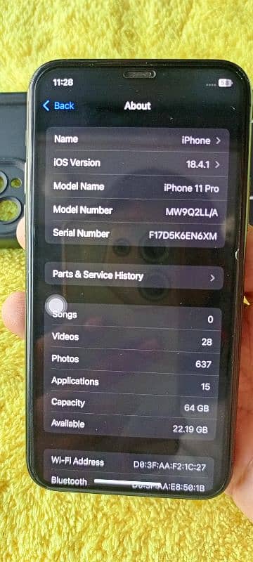 Iphone 11 pro 64GB 6