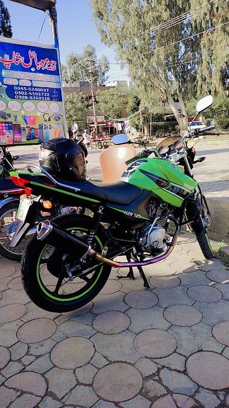 Yamaha ybr 2017 model 1