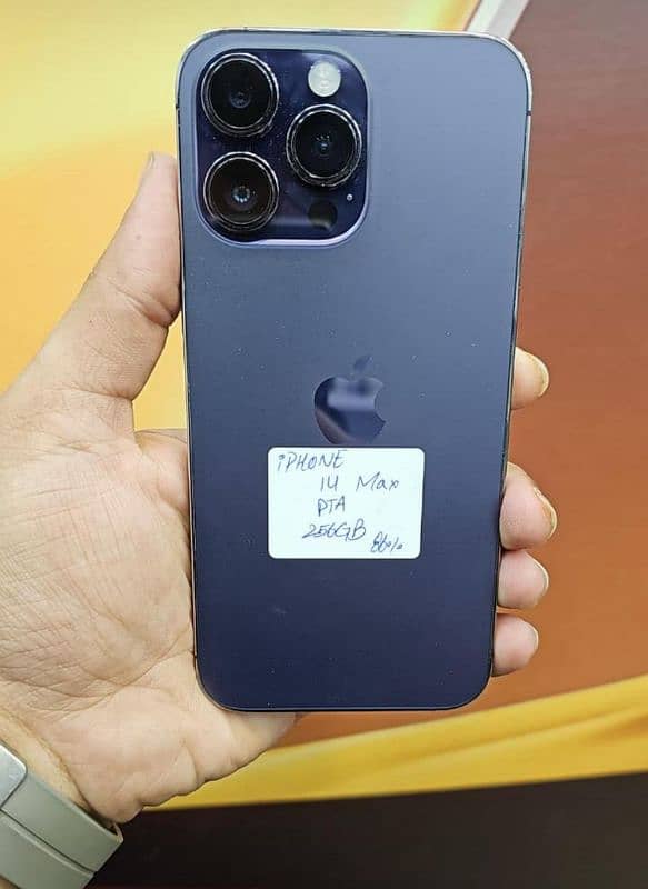 IPHONE 14 PRO MAX 256GB PTA APPROVED 0