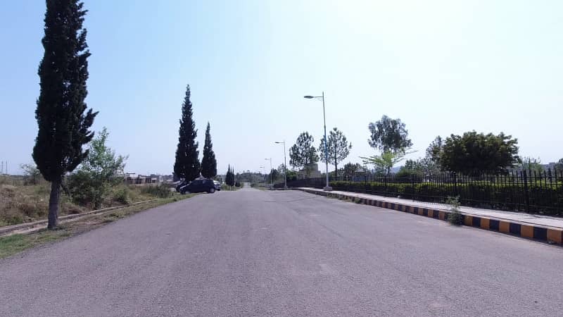 8 Marla ( 30*60 ) Corner Residential Plot Available. For Sale in Gulshan e Sehat E-18. In D Block Islamabad. 10