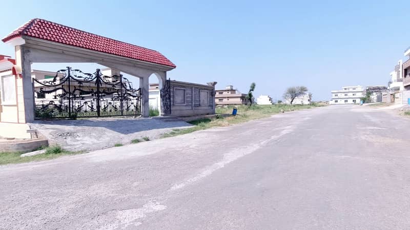 10 Marla Residential Plot Available. For Sale In Gulshan E Sehat E-18. In A Block Islamabad. 7
