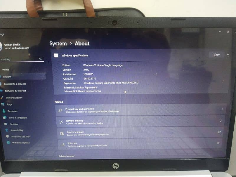 HP 15s - i5 11th gen, 15" 6