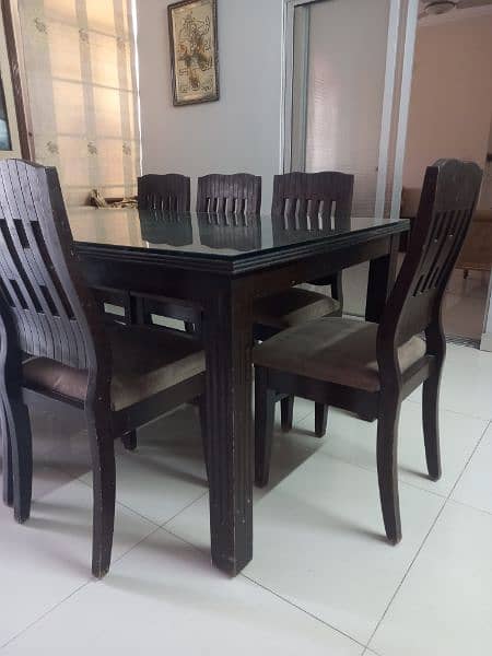 Sheesham Wood 8 Seats Dining Table 1