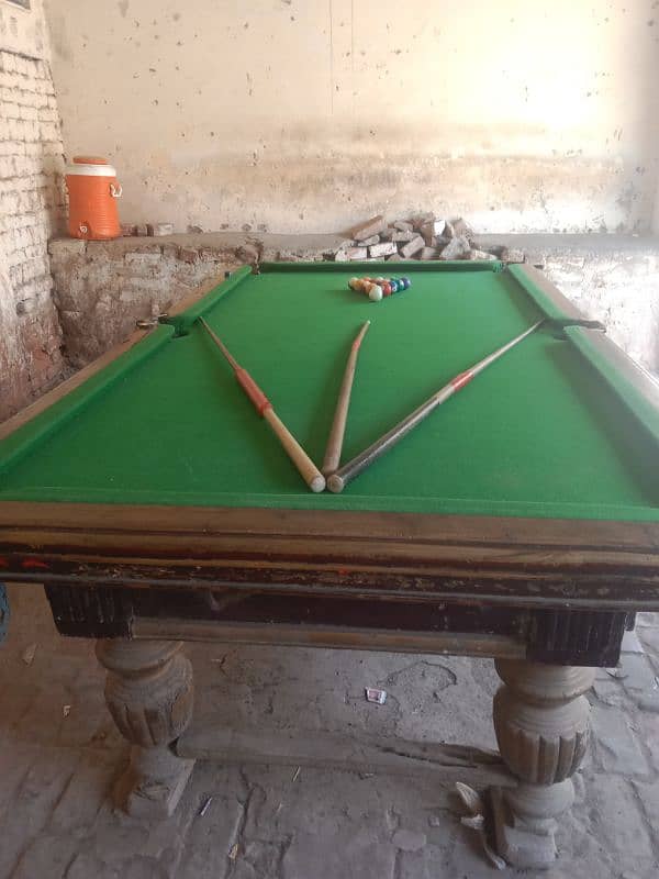 314.669. 2594wtsp Billiard For sale. New table Kapra and Pieces 1