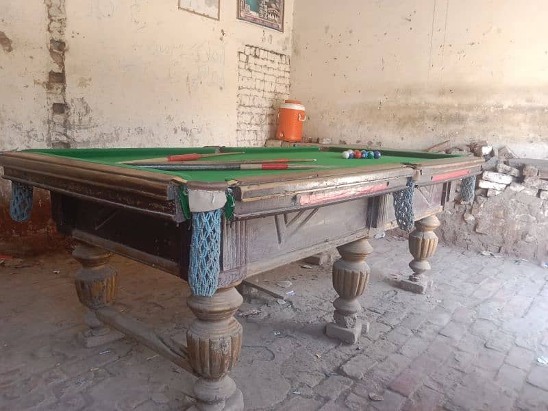 314.669. 2594wtsp Billiard For sale. New table Kapra and Pieces 4