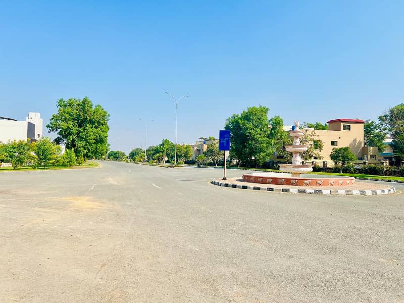 2 Kanal Premium Plot In Golf Community Backyard Park 1