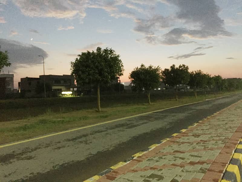 V Block 1 Kanal Good Location CORNER Plot For Sale DHA Phase 8 Lahore 2