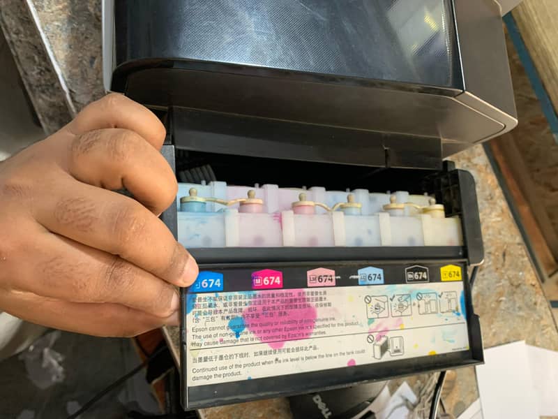 Epson  L805 + Epson WF7621 Dono sat me sale krny hyn 11