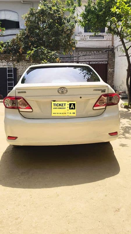 Toyota Corolla XLI 2011 1
