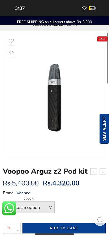 voopoo argus z2 pod 1