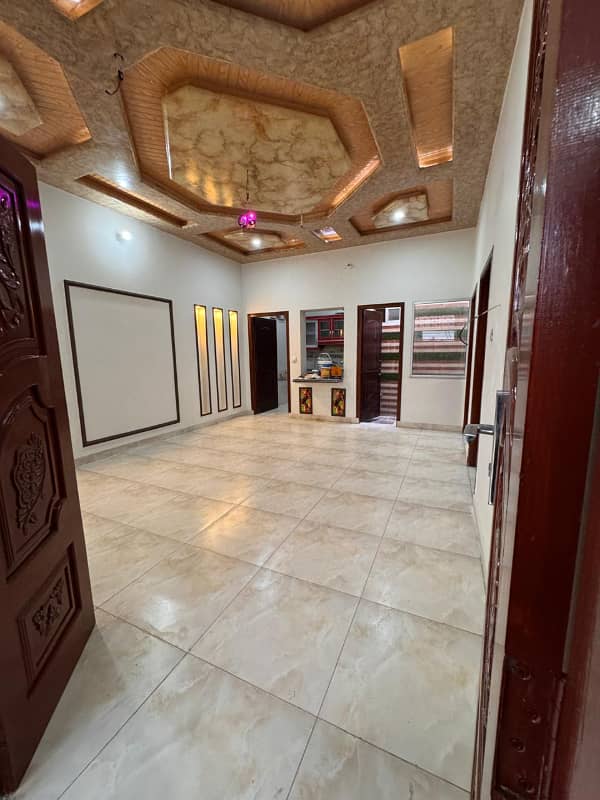 Main Rafi qamar road near Riaz ul janna 5 marly double story house for sale 2