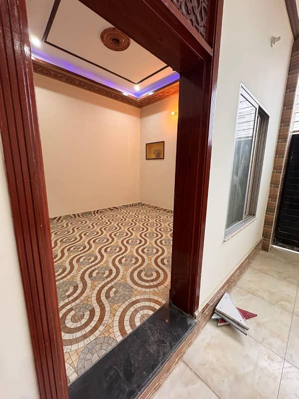 Main Rafi qamar road near Riaz ul janna 5 marly double story house for sale 6