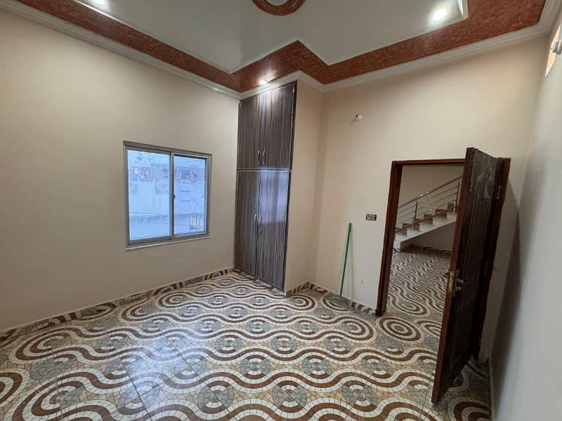 Main Rafi qamar road near Riaz ul janna 5 marly double story house for sale 22