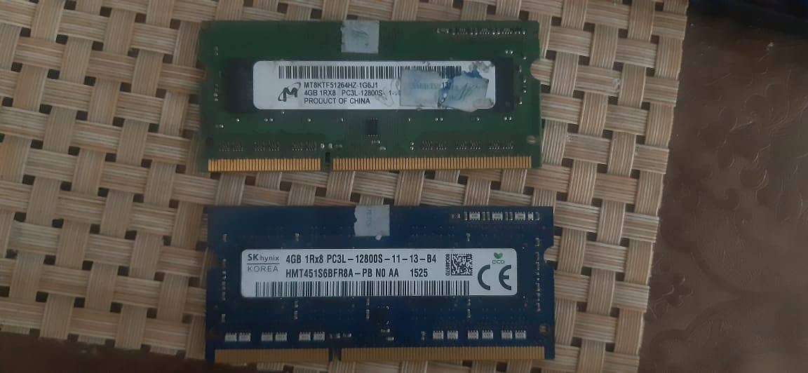 Laptop RAM 8GB DDR3 PC3L 4GB+4GB 0