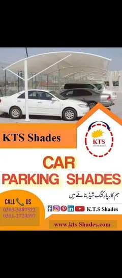 car parking shade/  pvc Tensil / fiber shade 03033487522