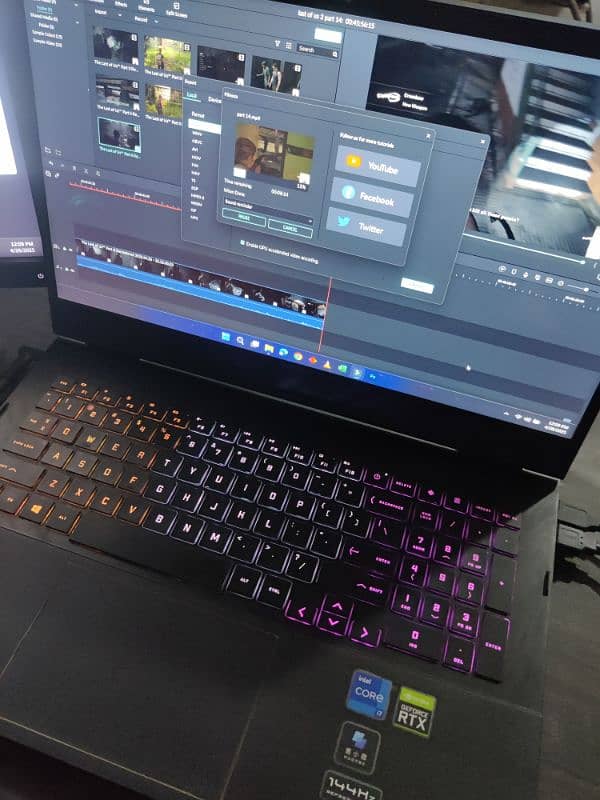 HP omen 16 RTX 3070 8GB model 11 gen i7 0