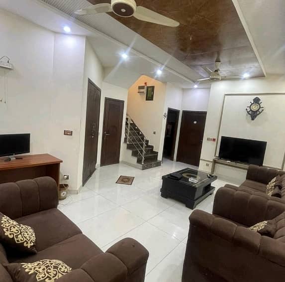 Fully Furnished 5 Marla House Available In DHA 9 Town - Block A For rent 1