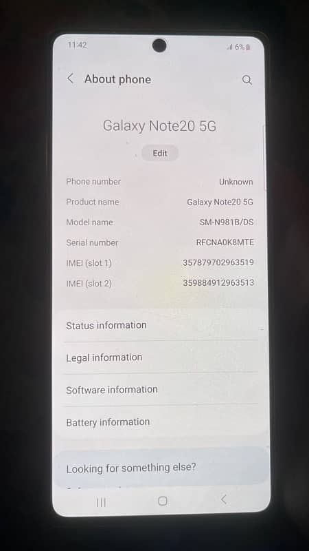 Samsung Note 20 1