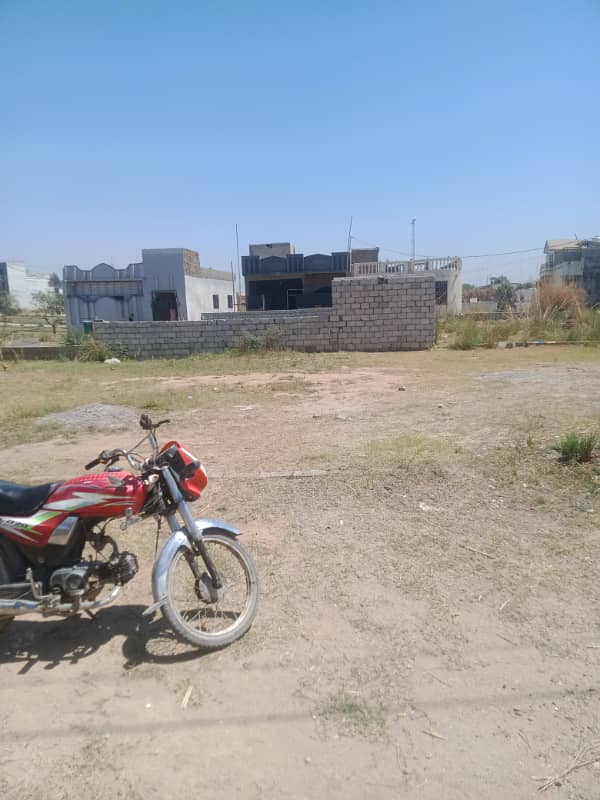 4 marla beautiful plot in adyala road 0