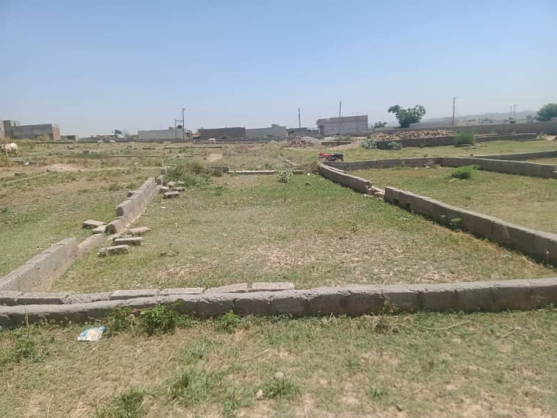 4 marla beautiful plot in adyala road 1